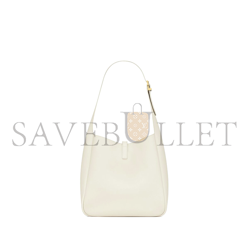 YSL LE 5 À 7 SUPPLE SMALL IN GRAINED LEATHER 713938AAAUQ9207 (9*8.6*3.3cm)